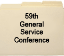 59th General Service Conference